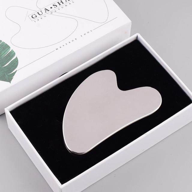 Gua Sha Stainless Steel Antiaging Beauty Tool